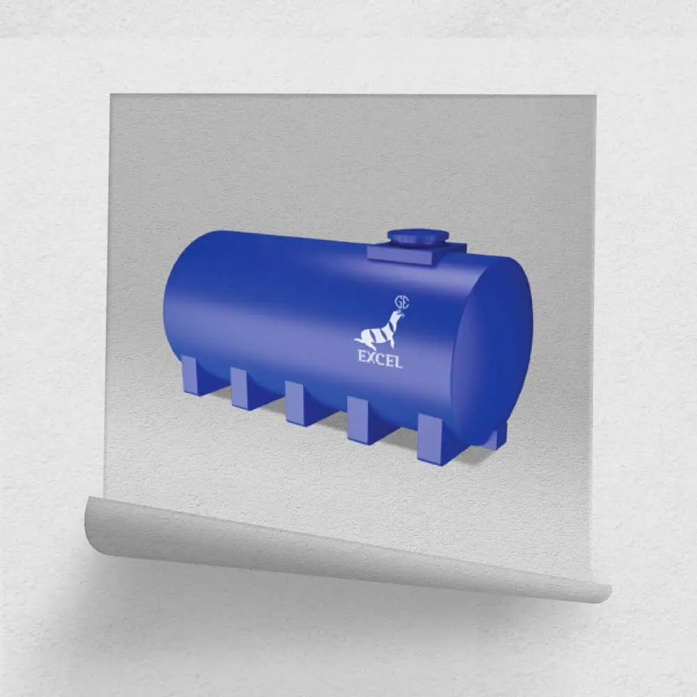 Gambar Tangki Horizontal Industri | Roto